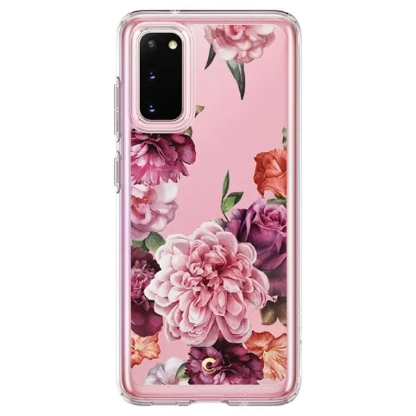 Чехол для смартфона Samsung Galaxy S20 Spigen/ Back/ TPU/ Rose Прозрачный photo 1 Чехол для смартфона Samsung Galaxy S20 Spigen/ Back/ TPU/ Rose Прозрачный photo 1