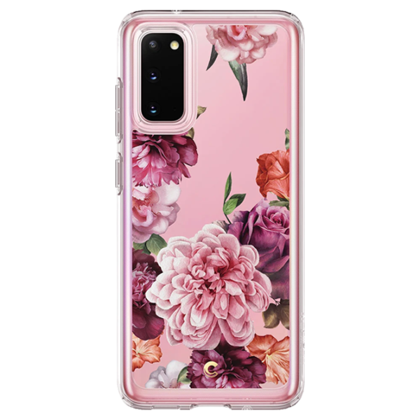 Чехол для смартфона Samsung Galaxy S20 Spigen/ Back/ TPU/ Rose Прозрачный photo 1 Чехол для смартфона Samsung Galaxy S20 Spigen/ Back/ TPU/ Rose Прозрачный photo 1
