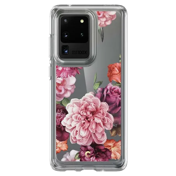 Чехол для смартфона Samsung Galaxy S20 Ultra Spigen/ Back/ TPU/ Rose Прозрачный photo 1 Чехол для смартфона Samsung Galaxy S20 Ultra Spigen/ Back/ TPU/ Rose Прозрачный photo 1