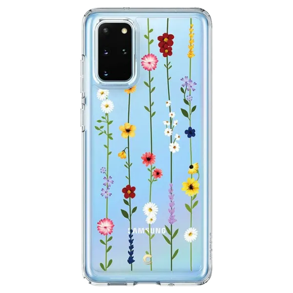 Husă pentru smartphone Samsung Galaxy S20+ Spigen/ Back/ TPU/ Flowers Transparent photo 1 Husă pentru smartphone Samsung Galaxy S20+ Spigen/ Back/ TPU/ Flowers Transparent photo 1