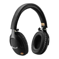 Наушники Marshall Monitor Черный Беспроводные + Проводные/ Персональный