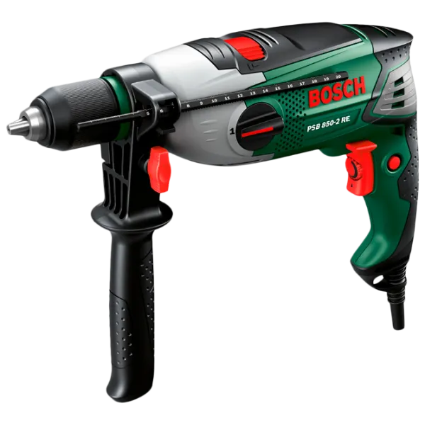Mașină de găurit Bosch PSB 850-2 RE CT (0603173020) 850 W/ 2800 rot/ min photo 1