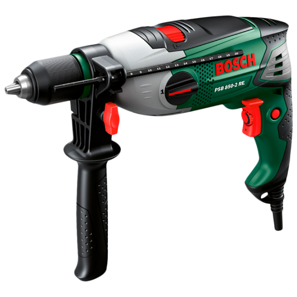 Mașină de găurit Bosch PSB 850-2 RE CT (0603173020) 850 W/ 2800 rot/ min photo 1