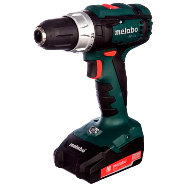 Дрель Metabo SB 18 L 2x2.0Ah +Case (602317500) 450 об/мин photo 1
