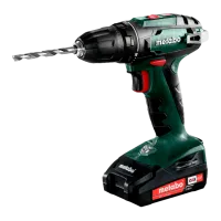 Дрель-шуруповерт Metabo BS 18 1600, 450 об/мин