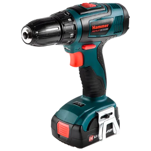 Дрель-шуруповерт Hammer ACD145Li Premium 350 об/мин photo 1