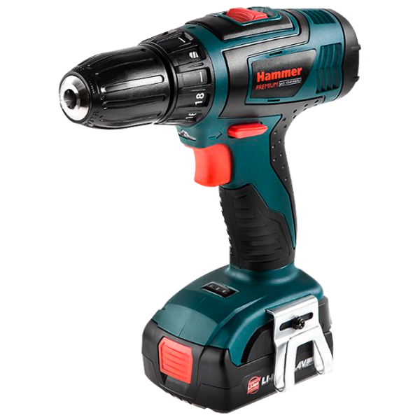 Дрель-шуруповерт Hammer ACD145Li Premium 350 об/мин photo 1