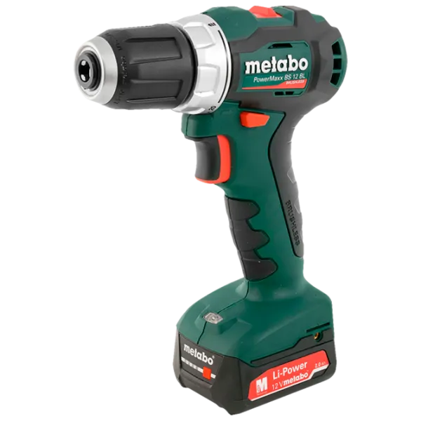 Mașină de găurit si inșurubat Metabo PowerMaxx BS 12 BL 1650 rot/ min photo 1