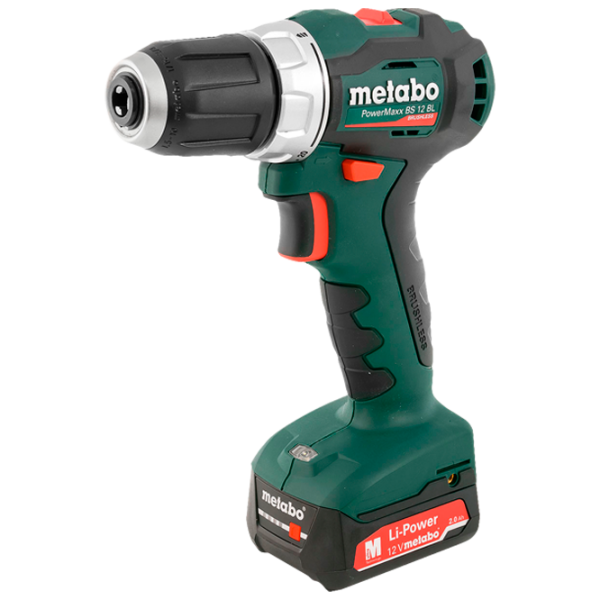 Mașină de găurit si inșurubat Metabo PowerMaxx BS 12 BL 1650 rot/ min photo 1
