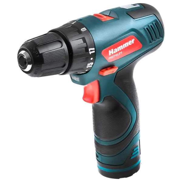 Дрель-шуруповерт Hammer ACD120GLi Premium 1100 об/ мин photo 1