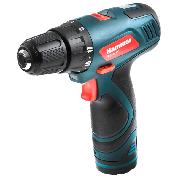 Дрель-шуруповерт Hammer ACD120GLi Premium 1100 об/ мин photo 1