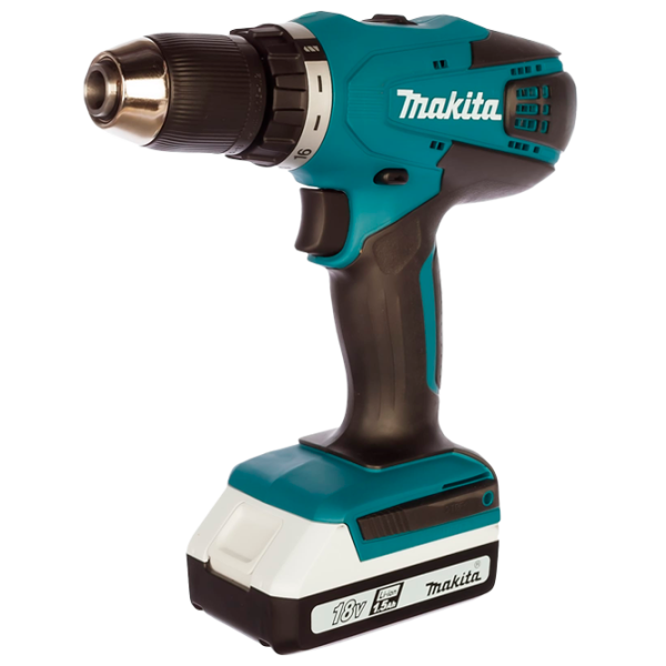 Дрель-шуруповерт Makita DF457DWE 1400 об/мин photo 1