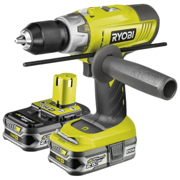 Дрель-шуруповерт Ryobi R18PD-LL26 375 об/мин photo 1