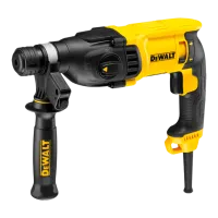Перфоратор Dewalt D25134K-QS 800 Вт / Желтый