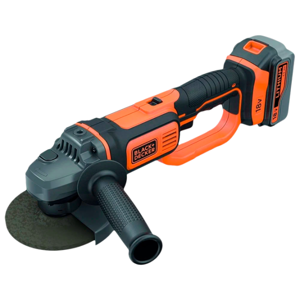 Шлифовальная машина Black&Decker BCG720M1 Li-Ion Угловая photo 1