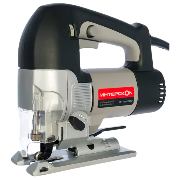 Fierăstrău pentru decupat Interskol МП-100/ 700Э (34131) 26 mm/ Blue photo 1