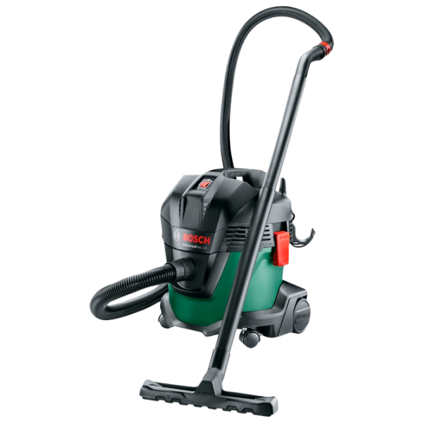 Промышленный пылесос Bosch Universal Vac 15 (06033D1100) Сухая, влажная/ 1000 Вт photo 1