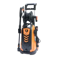 Maşină de curăţat cu presiune Villager VHW 120 2100 W/ Orange