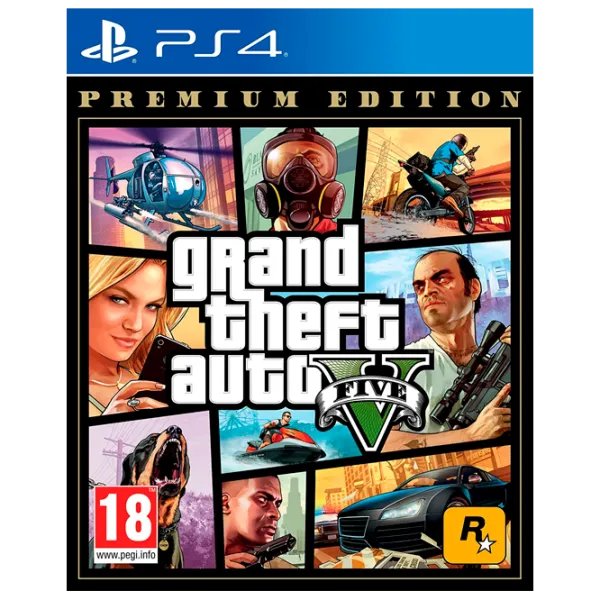 GTA V Premium Edition Game for PlayStation 4 photo 1