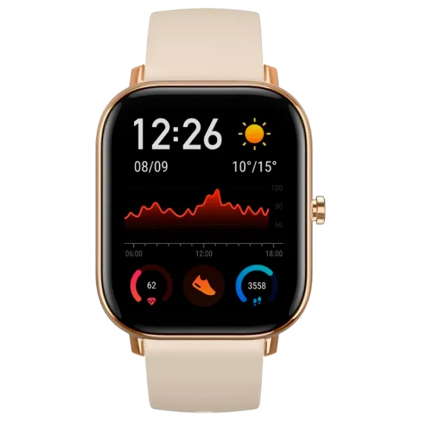Ceas inteligent Xiaomi Amazfit GTS 1.65"/ Gold Yellow photo 1