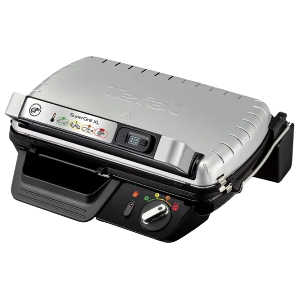 Электрогриль Tefal GC461B34 Контактный, Барбекю/ 2400 Вт/ Черный Нержавеющая сталь photo 1