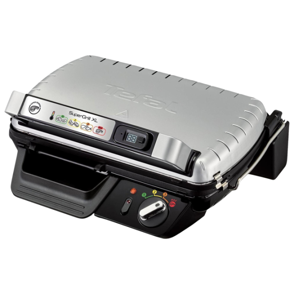 Электрогриль Tefal GC461B34 Контактный, Барбекю/ 2400 Вт/ Черный Нержавеющая сталь photo 1
