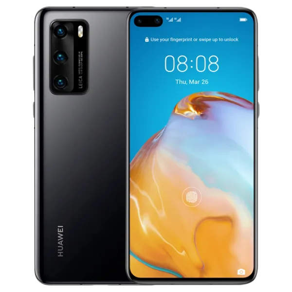 Huawei P40 8 ГБ/ 128 ГБ/ Dual SIM/ Черный photo 1 Huawei P40 8 ГБ/ 128 ГБ/ Dual SIM/ Черный photo 1