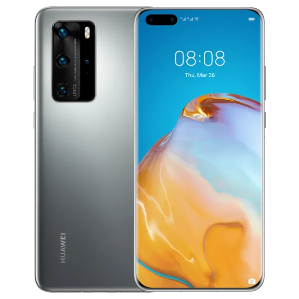 Huawei P40 Pro 8 ГБ/ 256 ГБ/ Dual SIM/ Серебристый photo 1