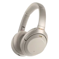 Наушники Sony WH-1000XM3 Серебристый Беспроводные + Проводные/ Персональный