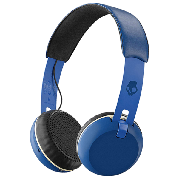 Căști SkullCandy Grind Royal Crem Blue Fără fir + Cu fir/ Personal photo 1