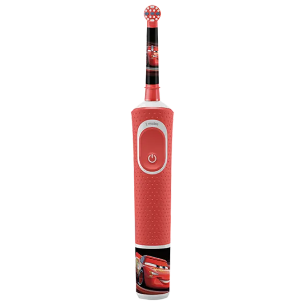 Periuță de dinți electrică Braun D100.413.2K Cars 2D/ Red photo 1 Periuță de dinți electrică Braun D100.413.2K Cars 2D/ Red photo 1