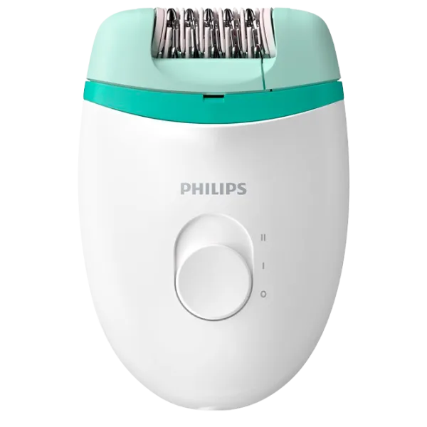 Эпилятор Philips BRE245/ 00 Сухая/ Зелёный Белый photo 1