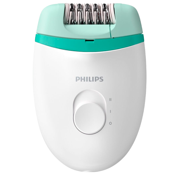 Эпилятор Philips BRE245/ 00 Сухая/ Зелёный Белый photo 1