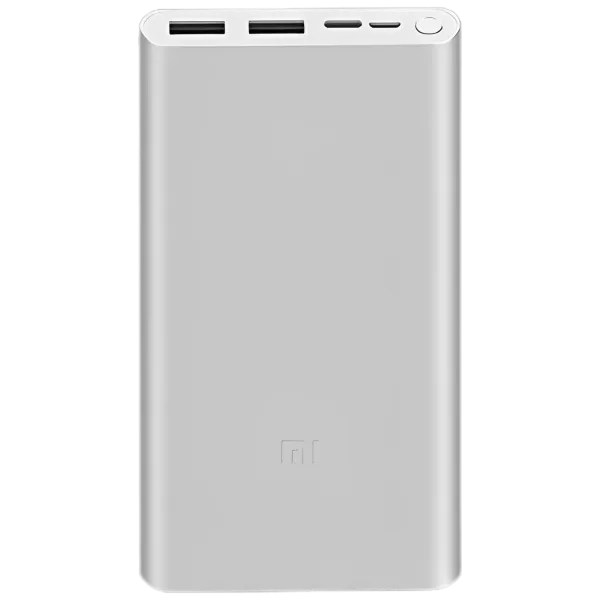 Power Bank Xiaomi Mi 3 10000 mAh/ Silver photo 1 Power Bank Xiaomi Mi 3 10000 mAh/ Silver photo 1