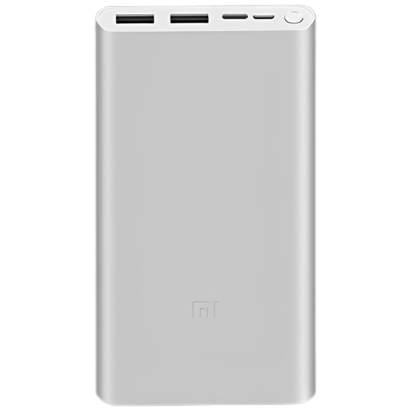 Power Bank Xiaomi Mi 3 10000 mAh/ Silver photo 1 Power Bank Xiaomi Mi 3 10000 mAh/ Silver photo 1