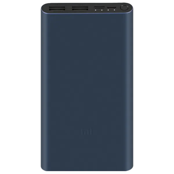Power Bank Xiaomi Mi 3 PLM13ZM 10000 mAh/ Blue photo 1 Power Bank Xiaomi Mi 3 PLM13ZM 10000 mAh/ Blue photo 1