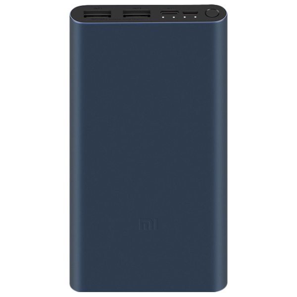 Power Bank Xiaomi Mi 3 PLM13ZM 10000 mAh/ Blue photo 1 Power Bank Xiaomi Mi 3 PLM13ZM 10000 mAh/ Blue photo 1