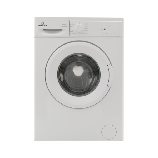 Mașină de spălat Fermatik 6C10F1 Full size/ 6 kg/ White photo 1