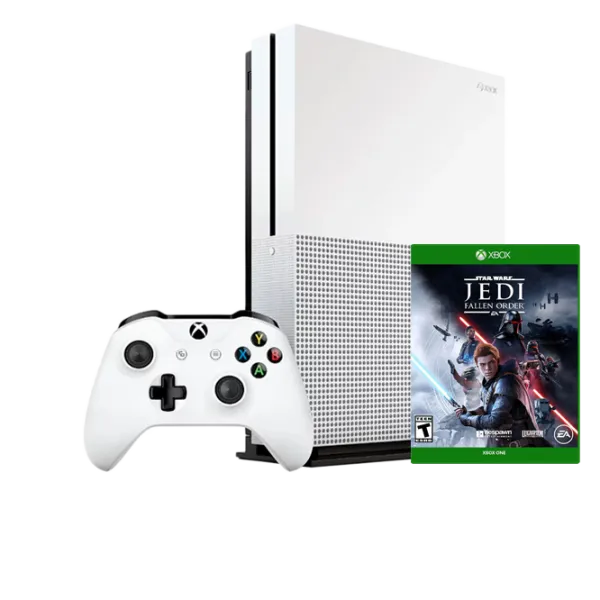 Microsoft Xbox One S Белый photo 1