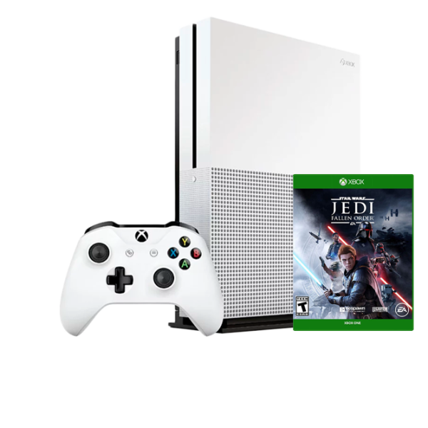 Microsoft Xbox One S Белый photo 1