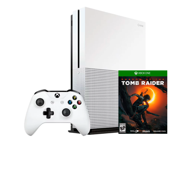 Microsoft Xbox One S Белый photo 1