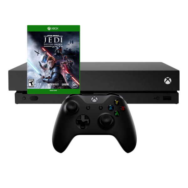 Microsoft Xbox One X Черный photo 1