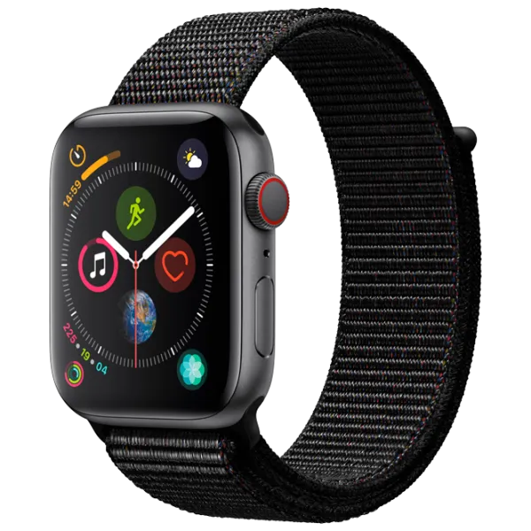 Ceas inteligent Apple Watch Series 4 1.73"/ MU6C2/ Sport Loop Black photo 1