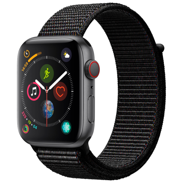 Ceas inteligent Apple Watch Series 4 1.73"/ MU6C2/ Sport Loop Black photo 1