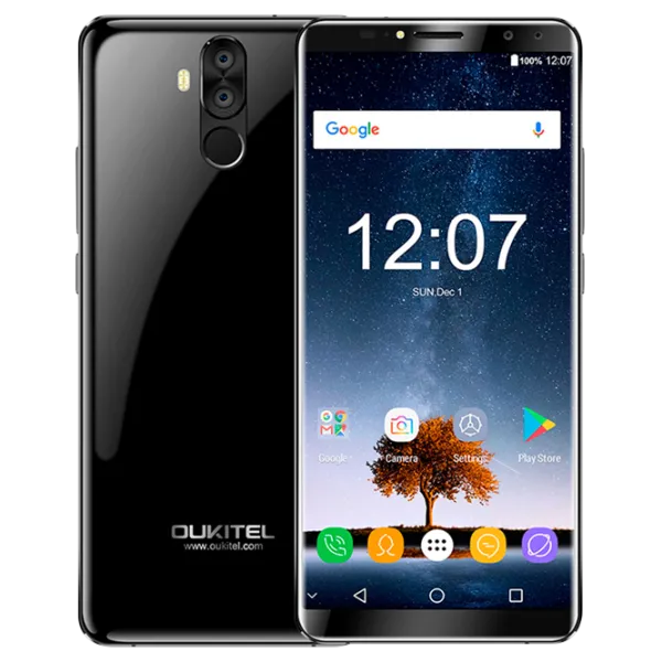 Oukitel K6 6 GB/ 64 GB/ Dual SIM/ Black photo 1 Oukitel K6 6 GB/ 64 GB/ Dual SIM/ Black photo 1