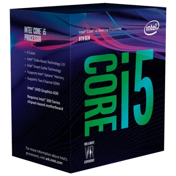 Procesor Intel Core i5-8600 Box S1151/ 3.10 GHz - 4.30 GHz photo 1