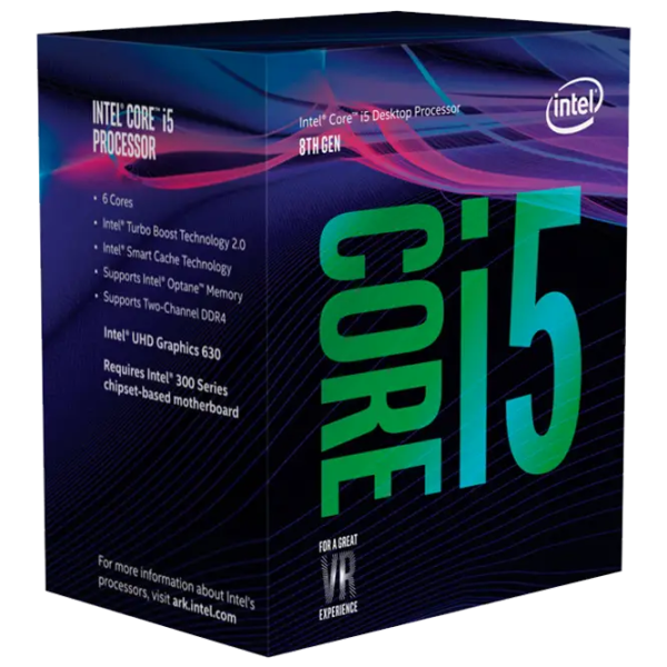 Procesor Intel Core i5-8600 Box S1151/ 3.10 GHz - 4.30 GHz photo 1