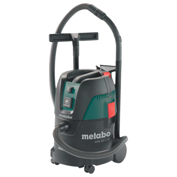 Промышленный пылесос Metabo ASA 25L 1250 Вт / Зеленый photo 1