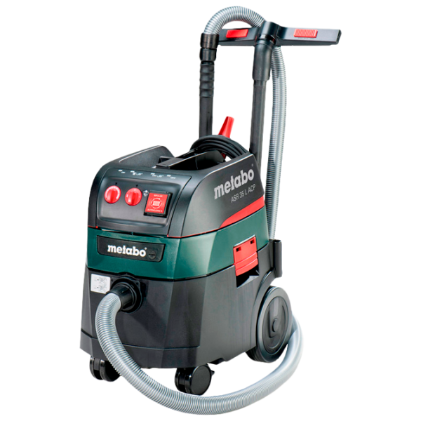 Промышленный пылесос Metabo ASR 35L ACP 1400 Вт / Зеленый photo 1