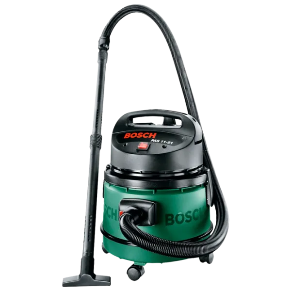 Aspirator industrial Bosch PAS 11-21 1100 W / Green photo 1 Aspirator industrial Bosch PAS 11-21 1100 W / Green photo 1